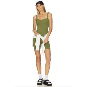 P.E Nation Recalibrate One Piece in Pesto Size Large NWT